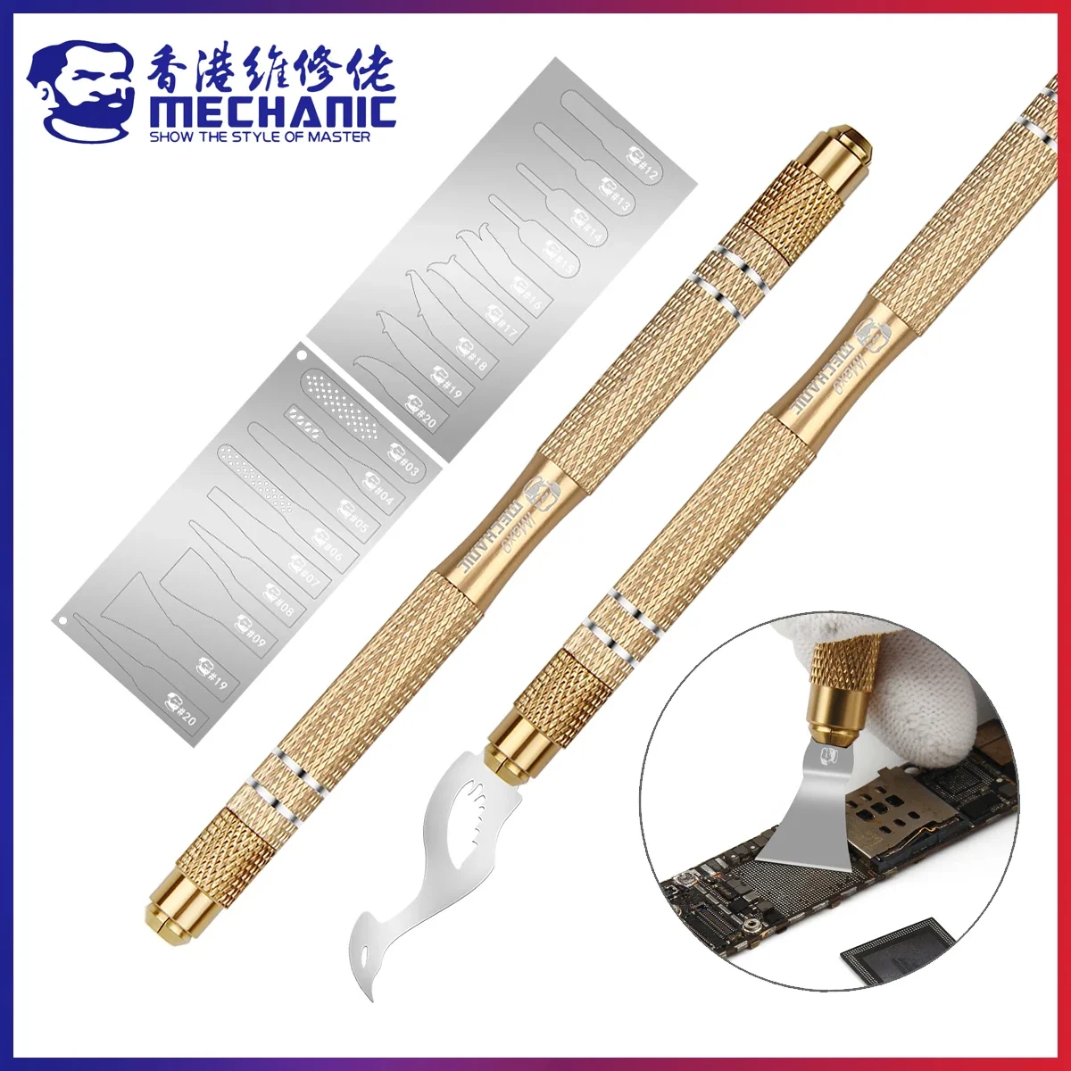 Ic Chip Puller - Kit di Riparazione MECHANIC iMax9 20