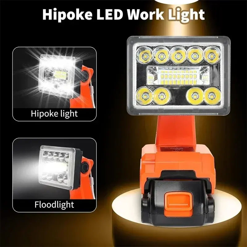 Black+Decker Tool Cordless - Lampada da Lavoro Senza Fili a