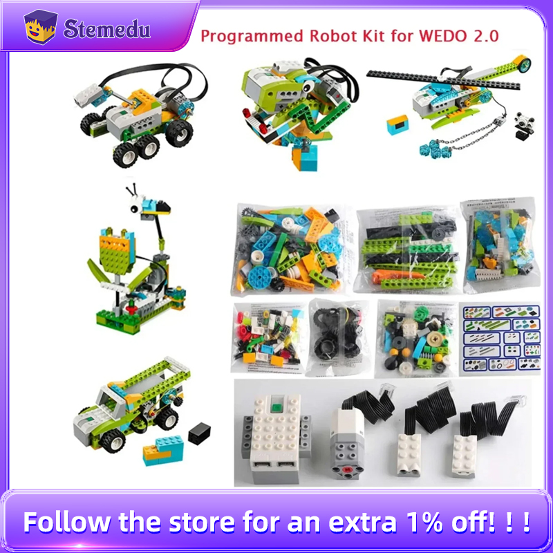 Diy Electronics For Kids - STEM We-do2.0 45300 Kit di programmazione