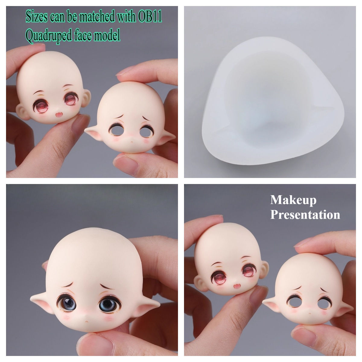 Diy Q - Stampo in silicone per il viso