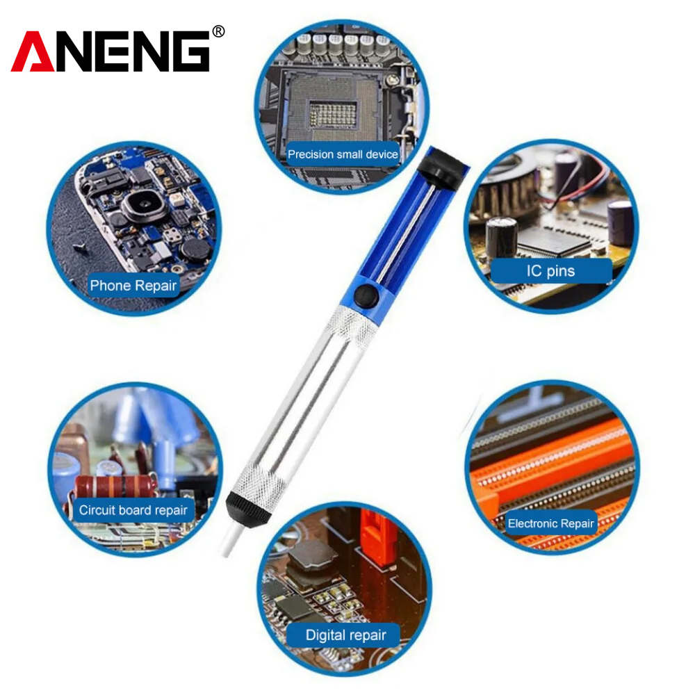 Flux Pen Electronics - ANENG Pompa dissaldante Ferro Dissaldatore Rimozione