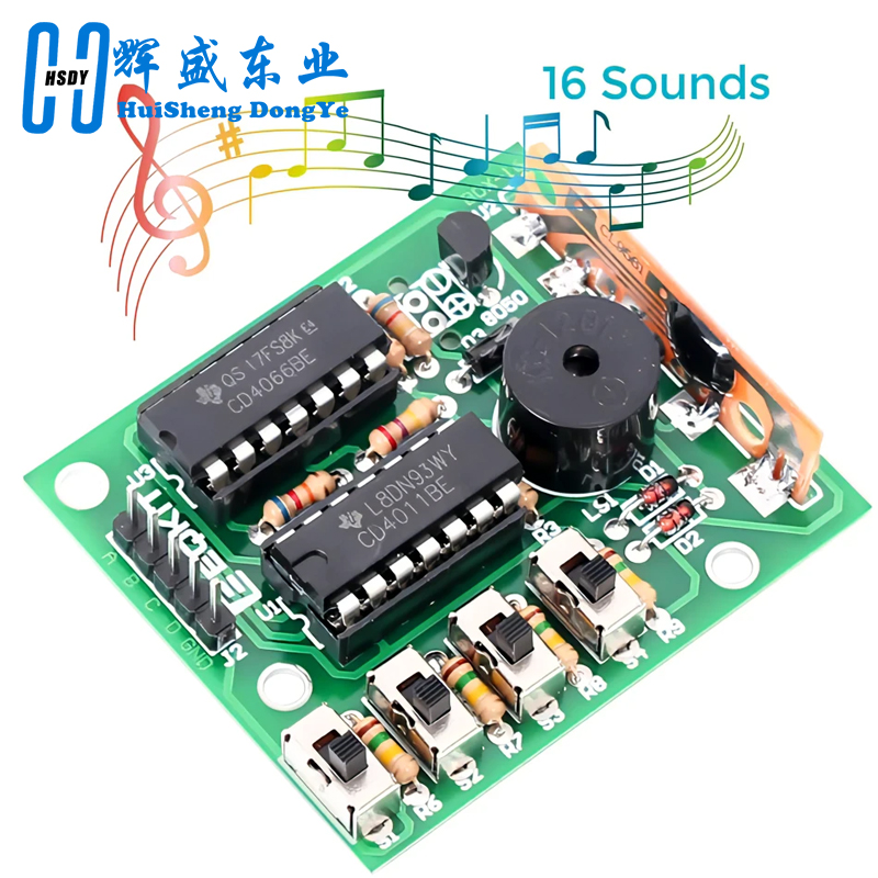 Diy Electronics For Kids - 16 Scatola di risonanza musicale BOX-16