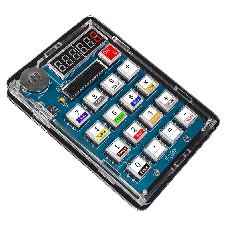 Homemade Diy Electronics - 【HOT A69Z!】Kit Calcolatrice Fai-da-te con Microcontrollore