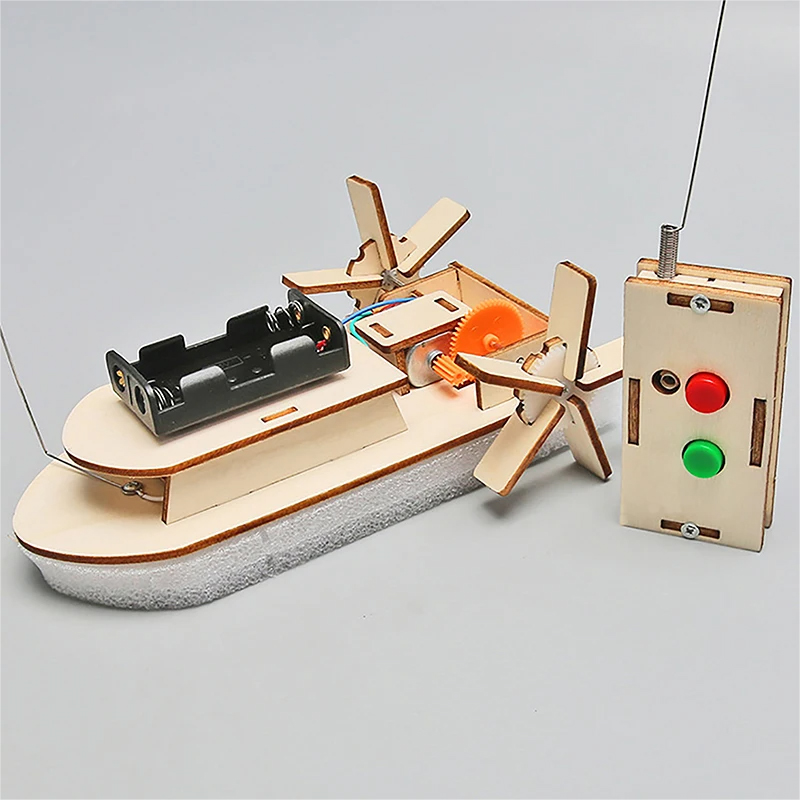 Diy Electronics For Kids - Modello di barca fai-da-te Giocattoli scientifici