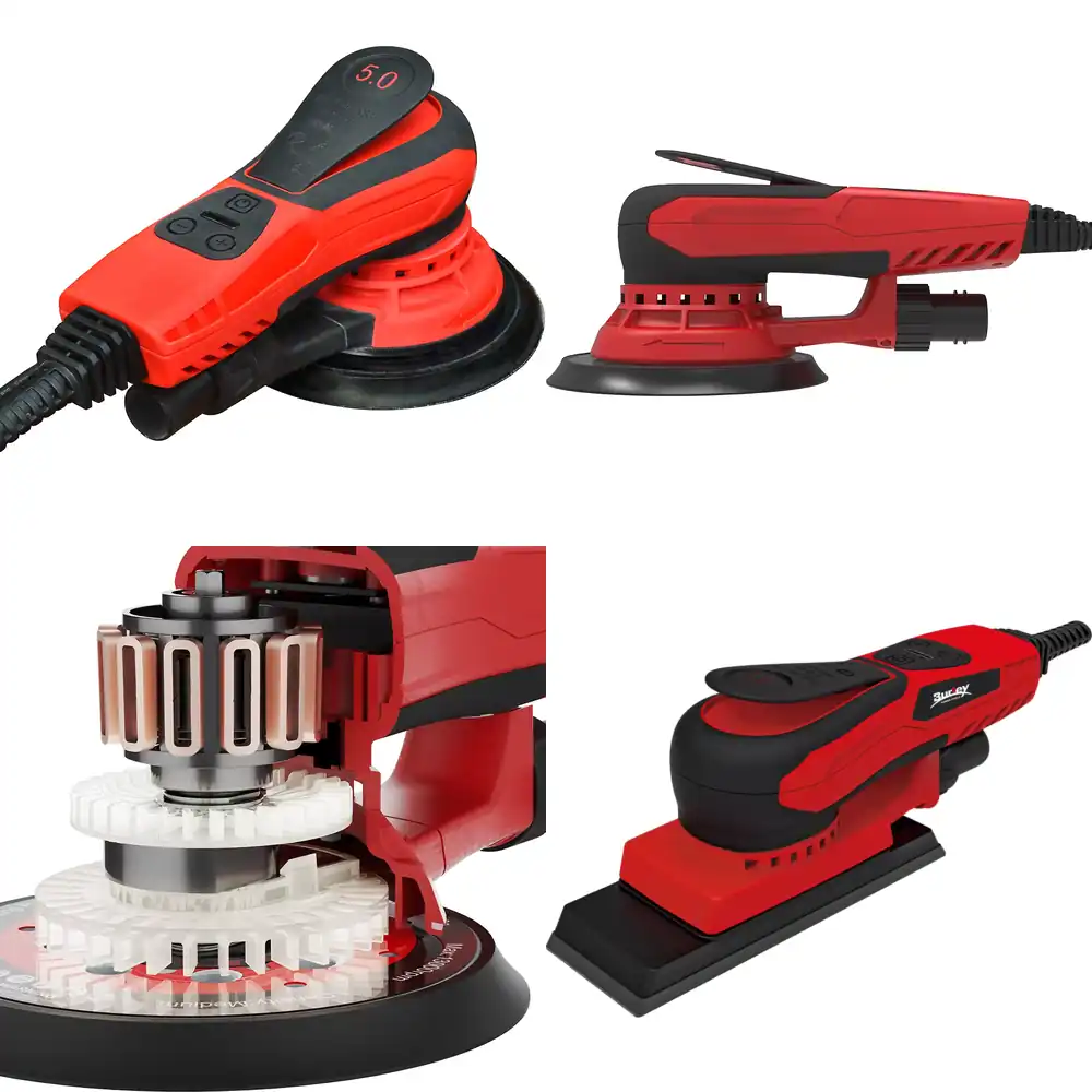 Diy Electric Car - Levigatrice Orbitale Elettrica Industriale Brushless Burley