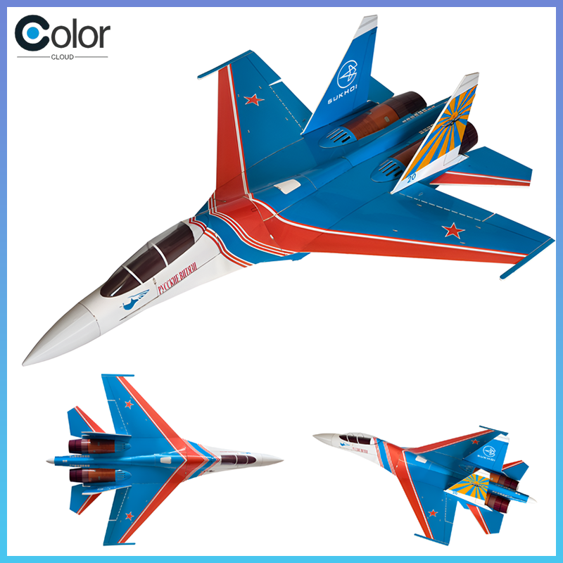 Diy Electronics For Kids - Aereo RC Su-27 con Ventola Intubata,