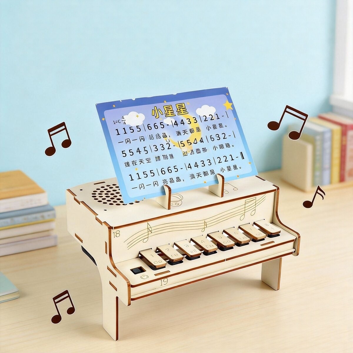 Diy Electronics For Kids - Kit di Montaggio Fai-da-Te per Pianoforte