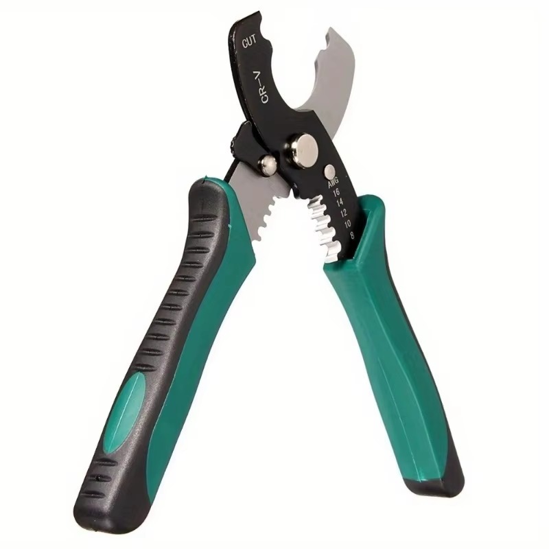 Wire Stripper Cutter - Spellatura Fili Multifunzione 8 Pollici per