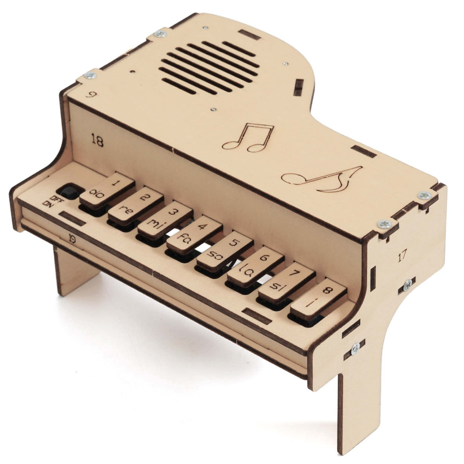 Modello di pianoforte elettron - Diy Electronics For Kids recensione e prezzo