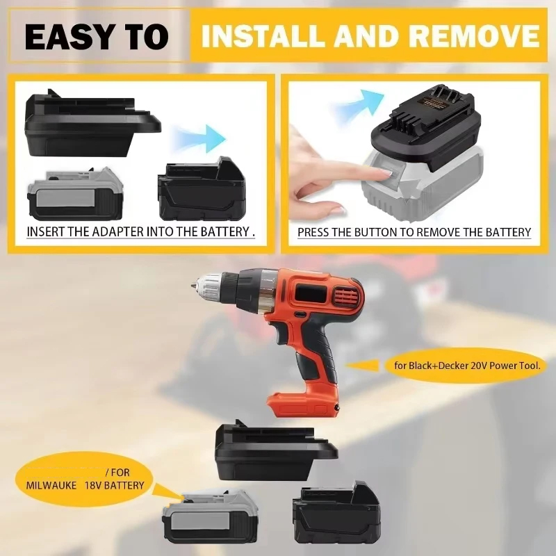 Adattatore per utensili Black  - Black+Decker Tool Cordless recensione e prezzo