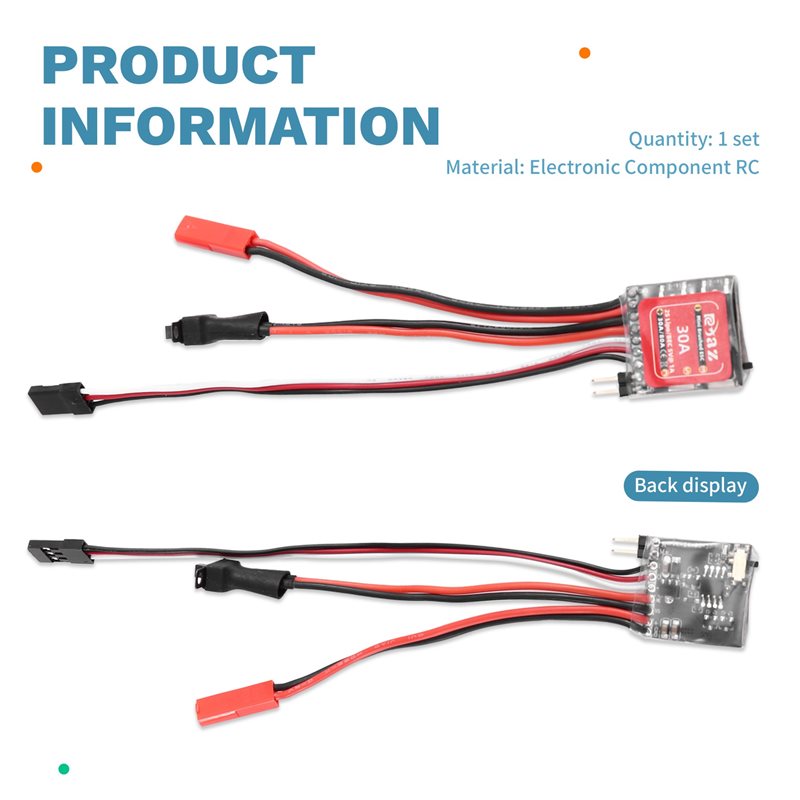 A49K-2X Micro-ESC 30A Regolato - Diy Electric Car recensione e prezzo