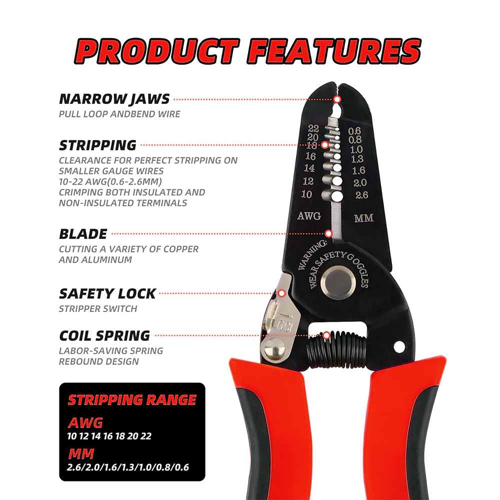 Tronchese, Spellafili e Crimpa - Wire Stripper Cutter recensione e prezzo