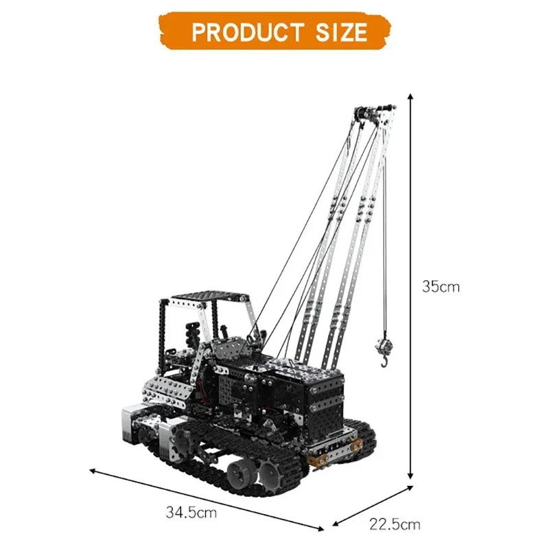 Gru RC in Metallo Fai-da-Te co - Diy Electric Car recensione e prezzo