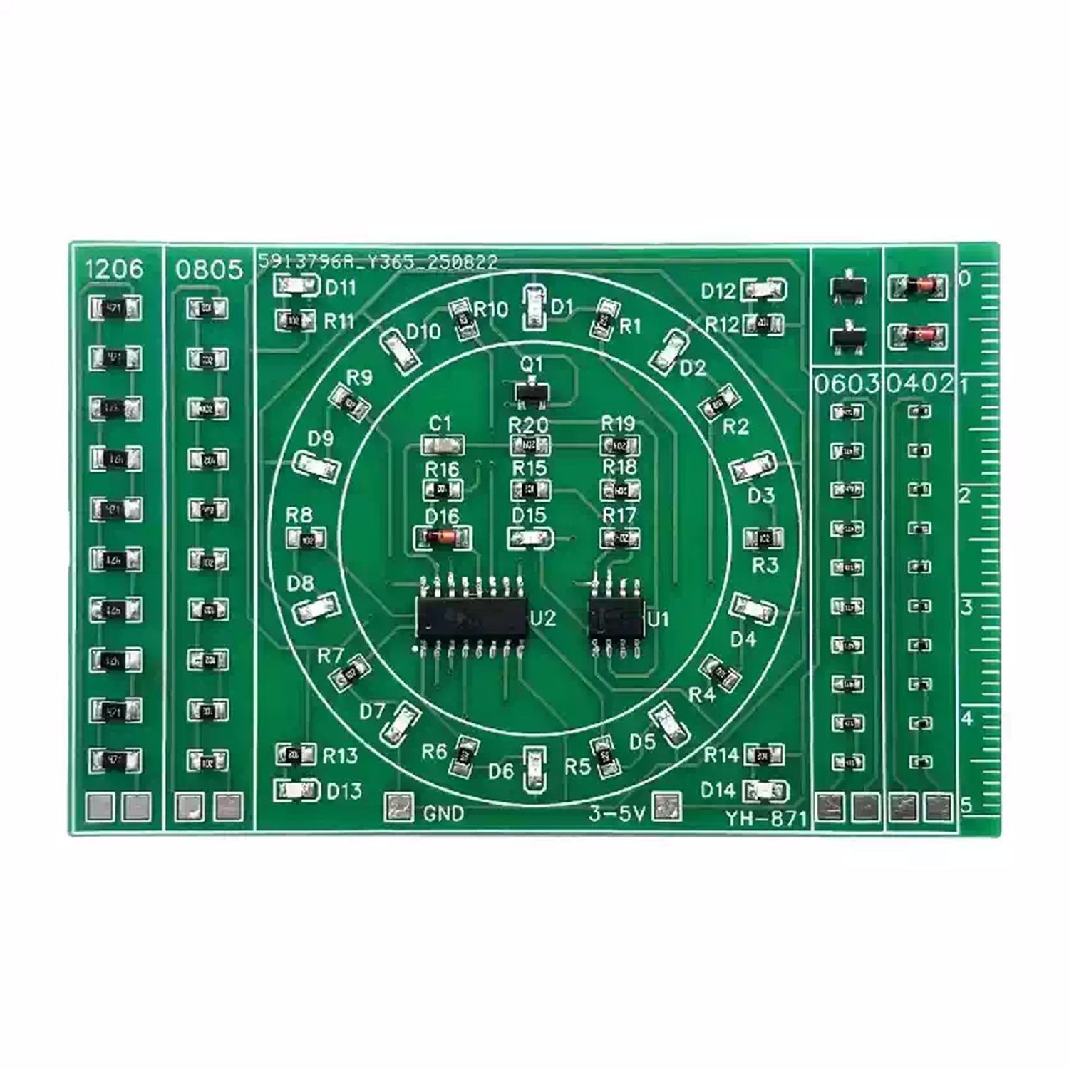 Kit LED Dinamico CD4017 con Sc - Diy Electronics Projects For Beginners recensione e prezzo