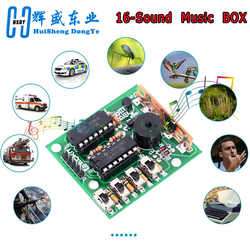 16 Scatola di risonanza musica - Diy Electronics For Kids recensione e prezzo