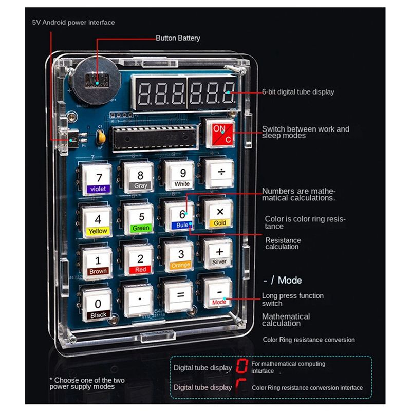 【HOT A69Z!】Kit Calcolatrice Fa - Homemade Diy Electronics recensione e prezzo