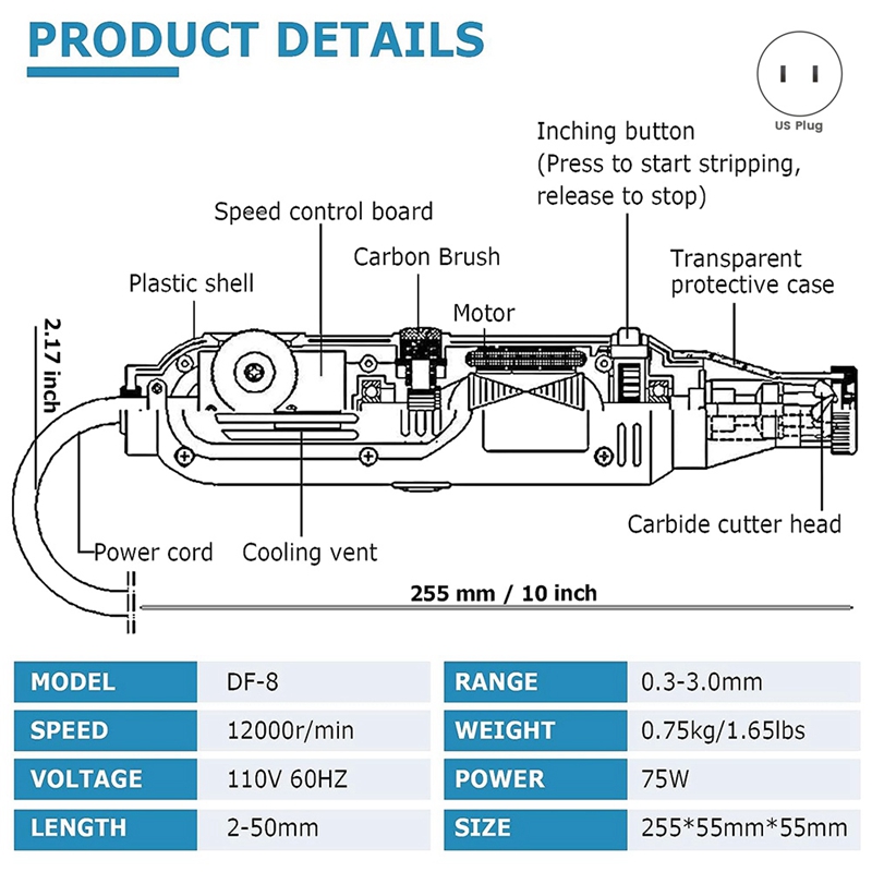 Macchina Manuale per la Rimozi - Wire Stripper Cutter recensione e prezzo
