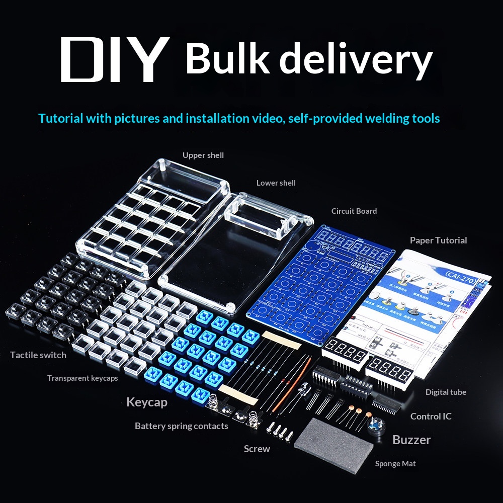 Kit di produzione per calcolat - Homemade Diy Electronics recensione e prezzo