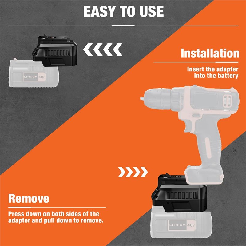 【RECOMENDAR】Adattatore batteri - Black+Decker Tool Cordless recensione e prezzo