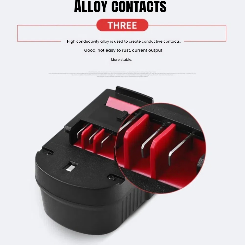 Batteria Ni-MH 14.4V 6000mAh p - Black+Decker Tool Cordless recensione e prezzo