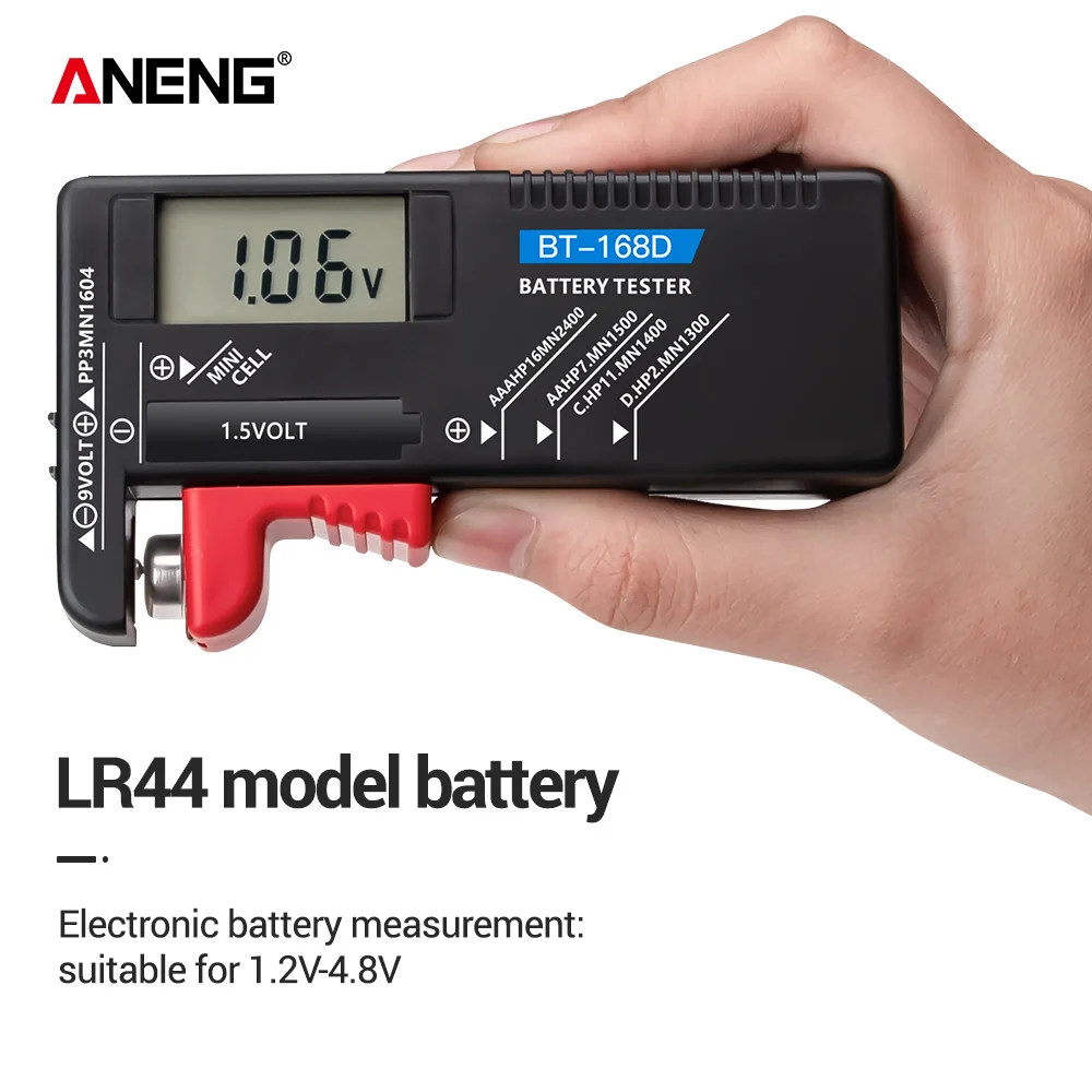 Tester Digitale per Batterie A - Diy Electronics Test Equipment recensione e prezzo