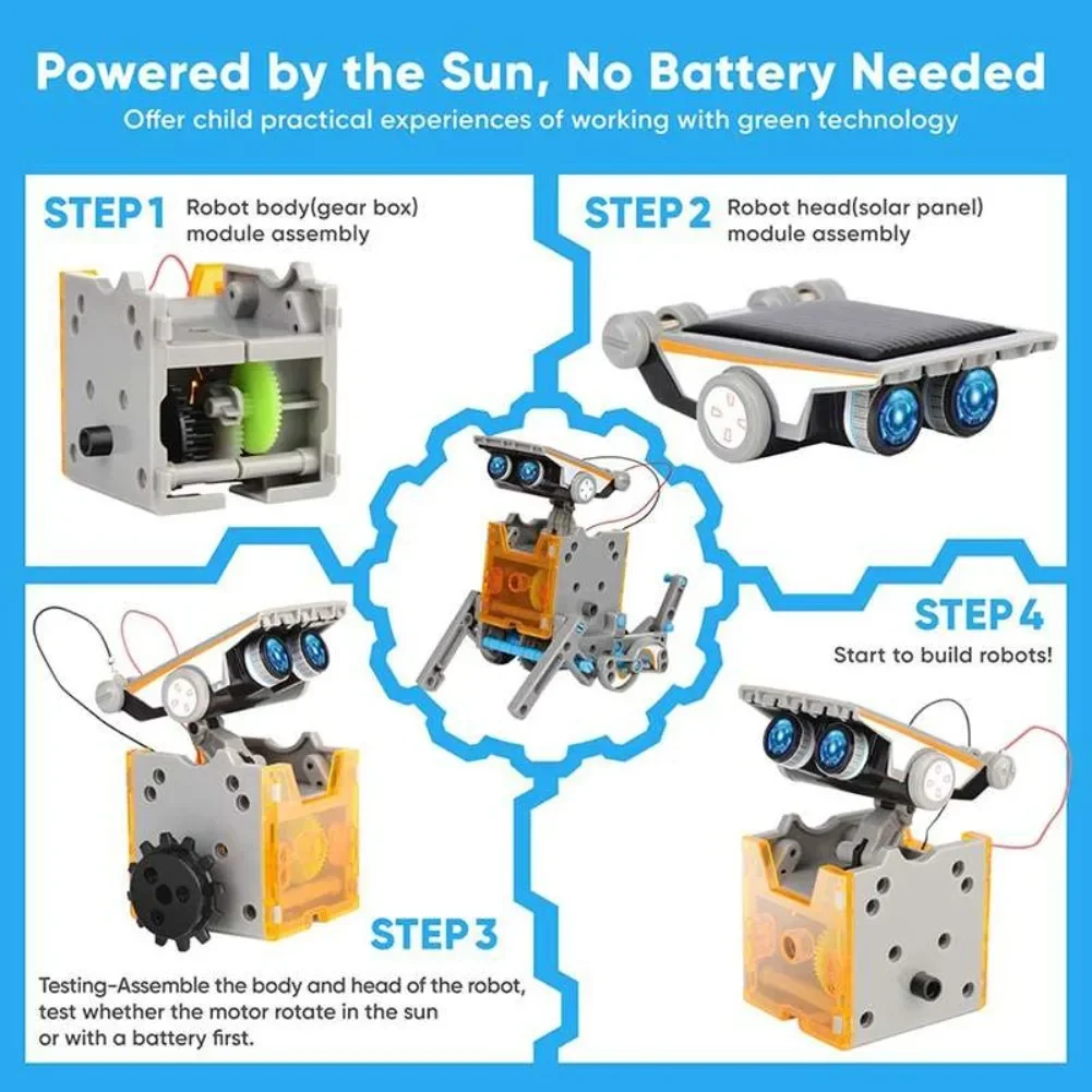 13 in 1 Kit scientifico robot  - Diy Electronics For Kids recensione e prezzo