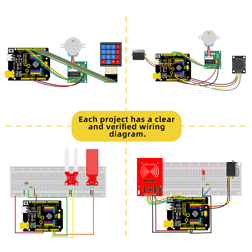 KEYES Starter Kit completo Kit - Diy Electronics Online recensione e prezzo